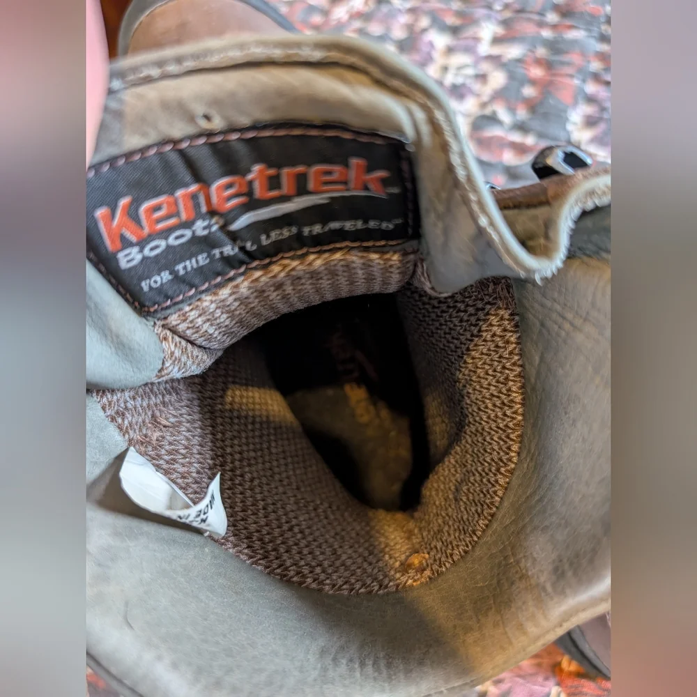 Women's Kenetrek Mountain Extreme Leather Hiking Boots - Nİ Lace-Up - Picture 6 of 6